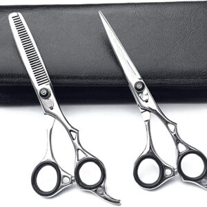 Professional Hair Cutting Shears Thinning Scissors Set 6 Inch